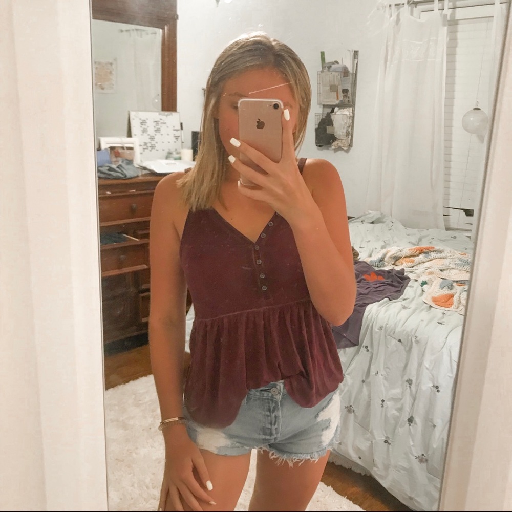 American Eagle Purple Tank Top!